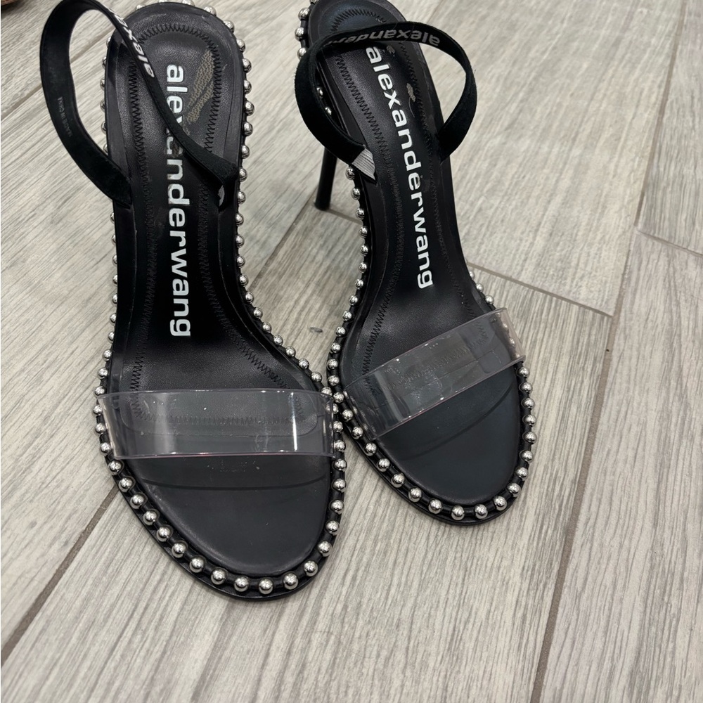 Alexander Wang Black Studded Women's Heels
